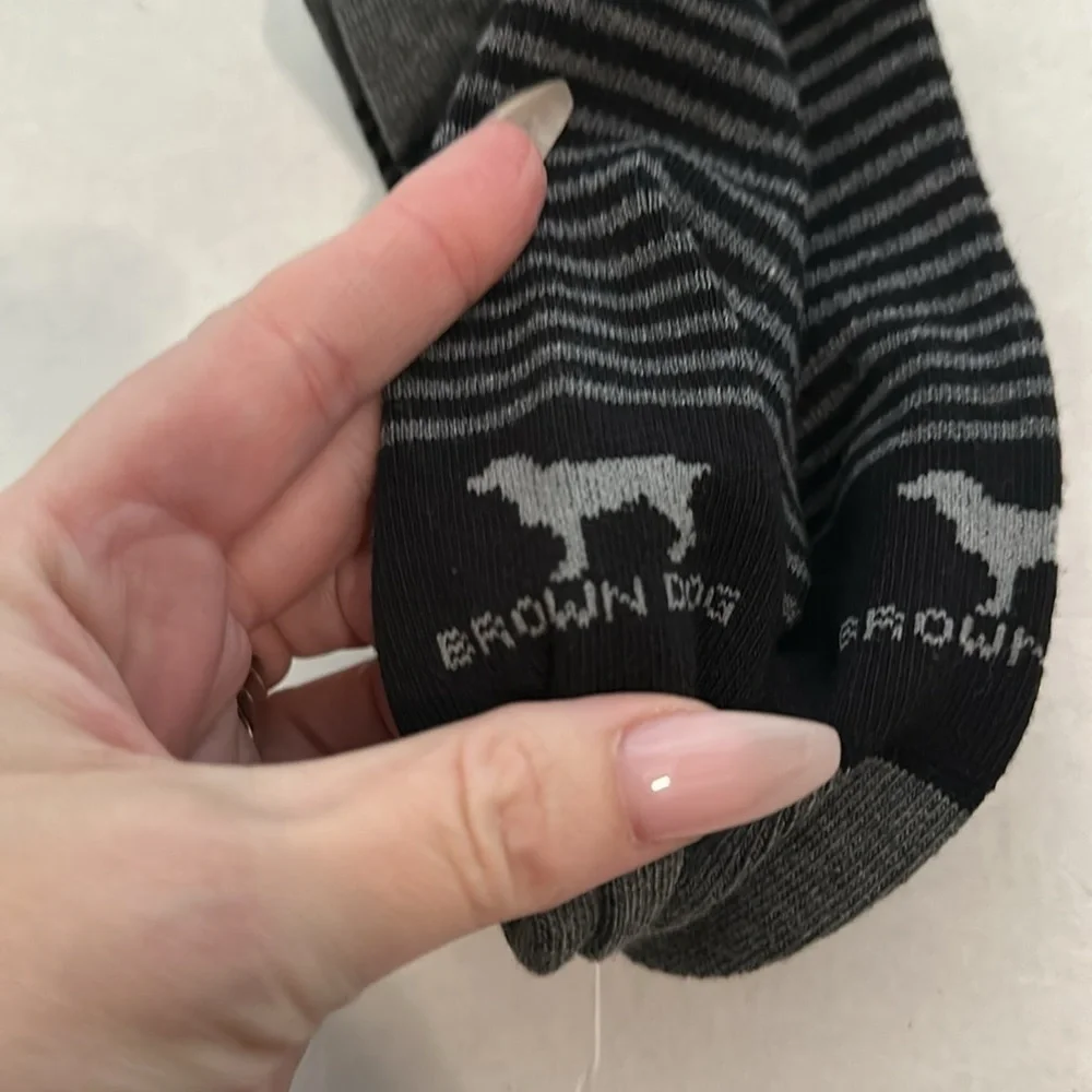 Brown Dog Hosiery Co. fly fishing Socks fits men’s 8.5-12 shoe size